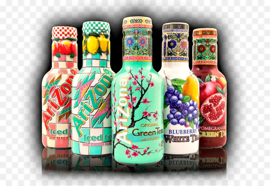 Botellas De Té De Arizona，Té Helado PNG