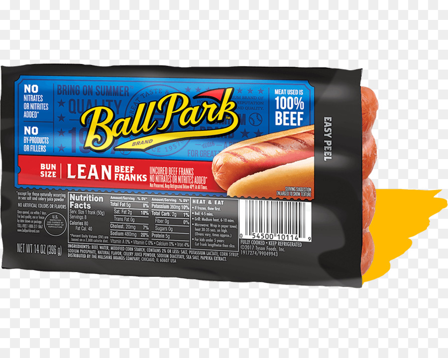 Hot Dog，Ball Park Franks PNG