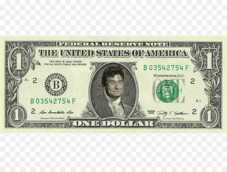 Billete De Un Dolar，Dinero PNG