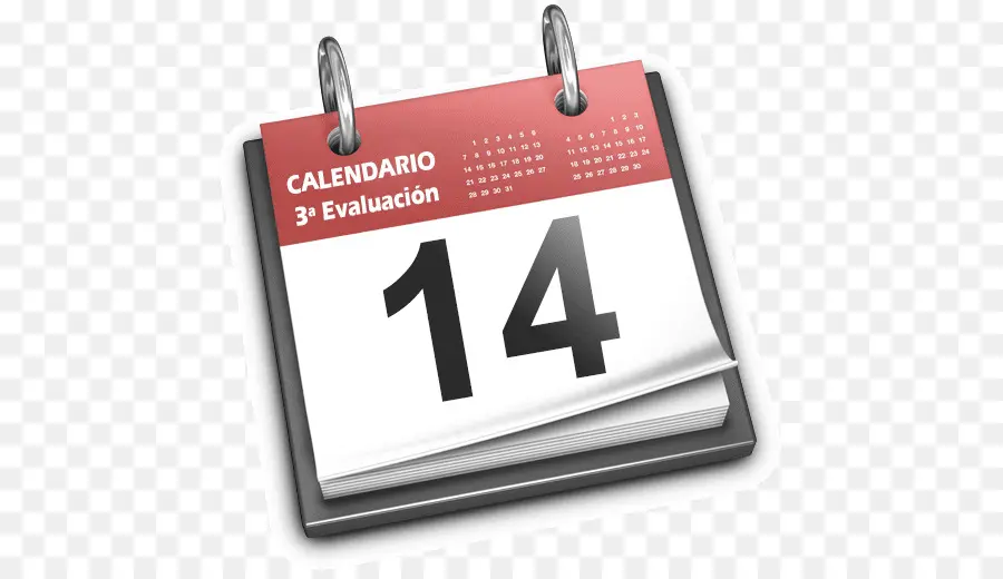 Calendario，Manzana PNG