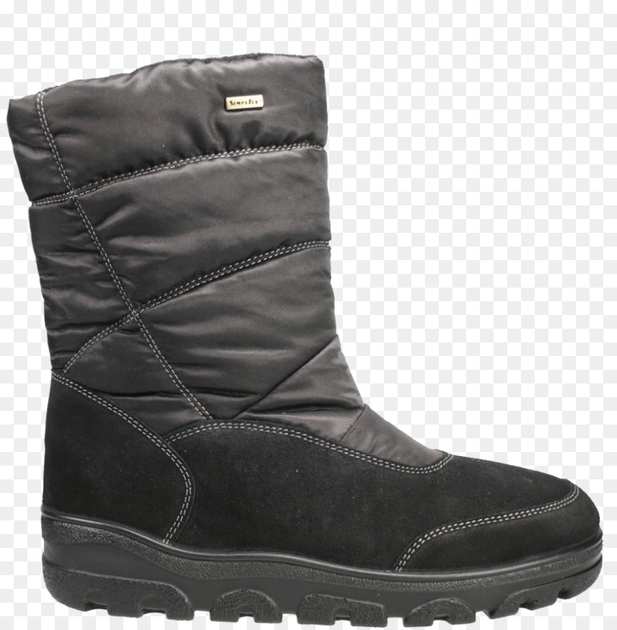 Bota De Invierno Negra，Cálido PNG