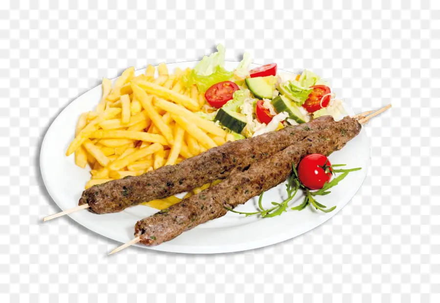 Papas Fritas，Souvlaki PNG