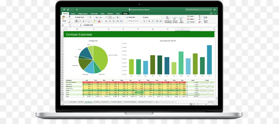 Microsoft Excel，Hoja De Cálculo PNG