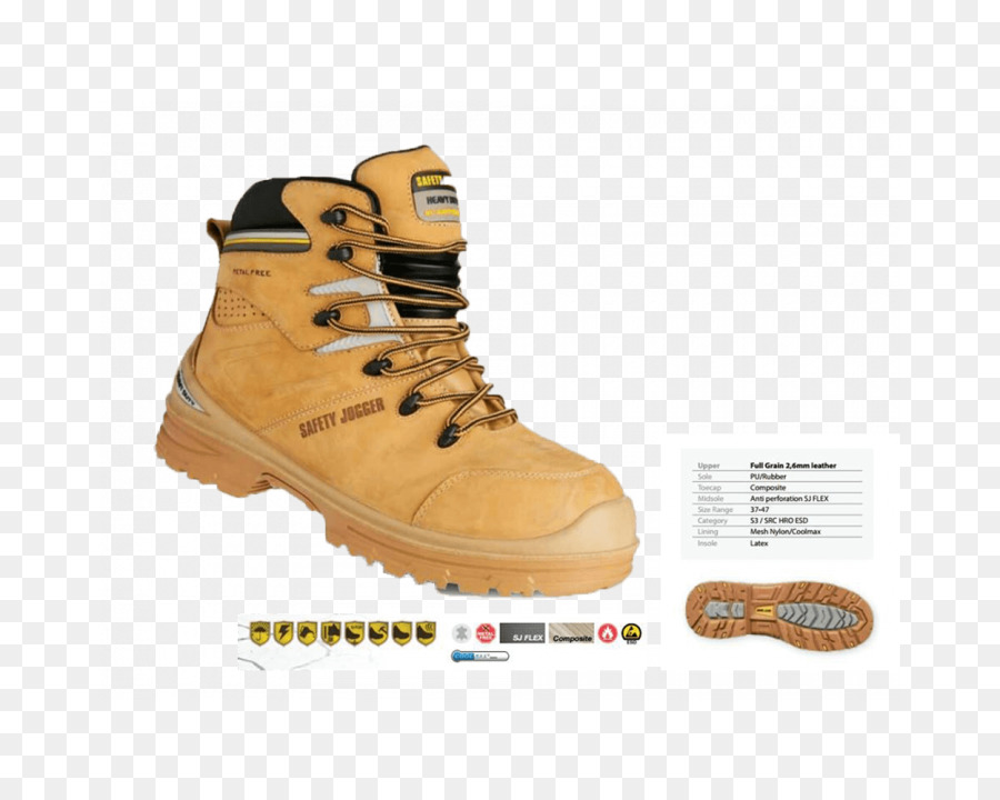 Bota De Steeltoe，Zapato PNG