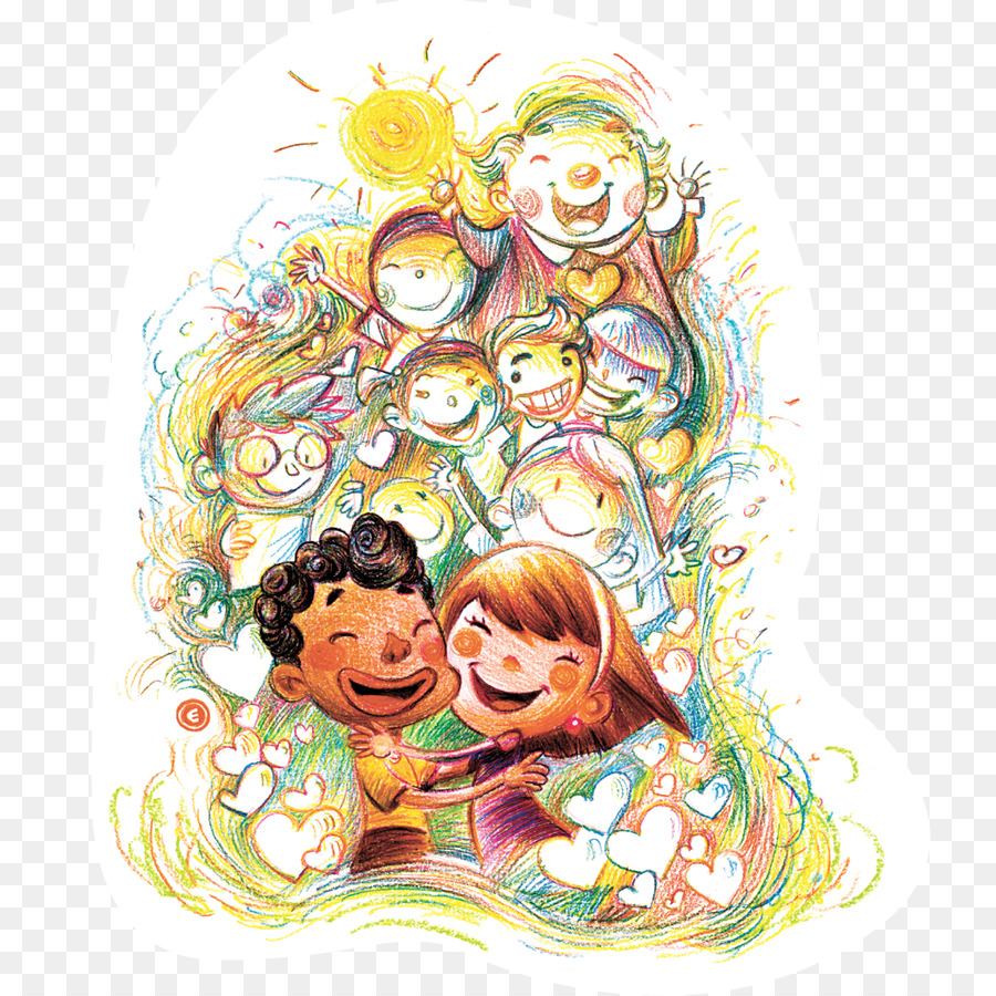 Niños，Dibujo PNG