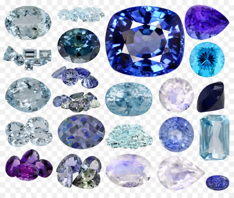 Piedras Preciosas，Azul PNG