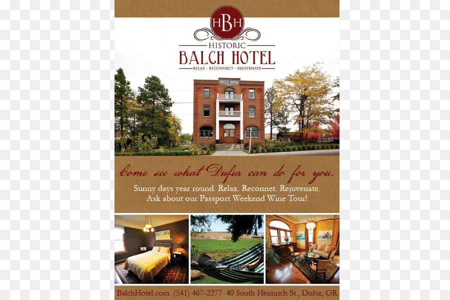 Hotel Balch，Histórico PNG