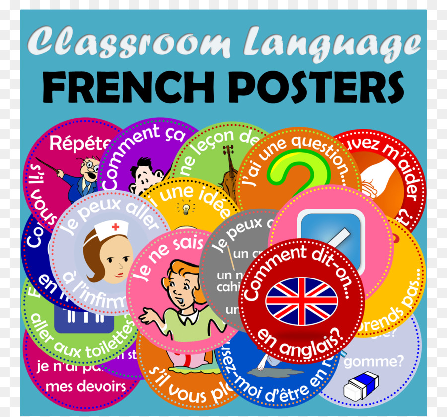 Pósteres Franceses，Aula PNG