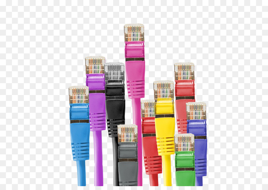 Cables Ethernet，Red PNG