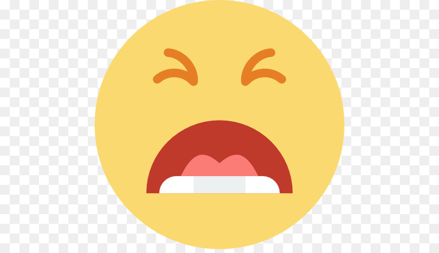 Emoji Enojado，Rostro PNG