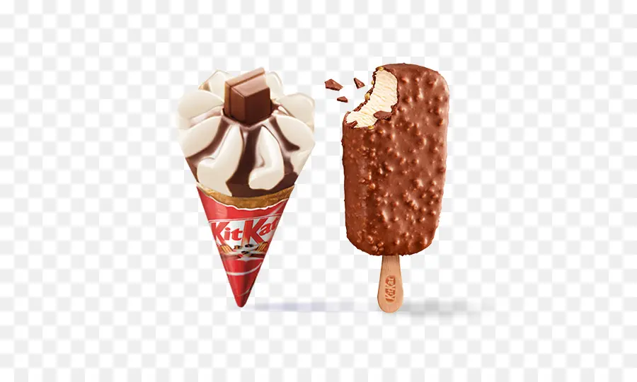 Helado De Chocolate，Conos De Helado PNG