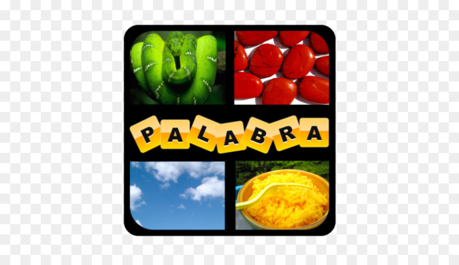 4 Fotos，Palabra PNG