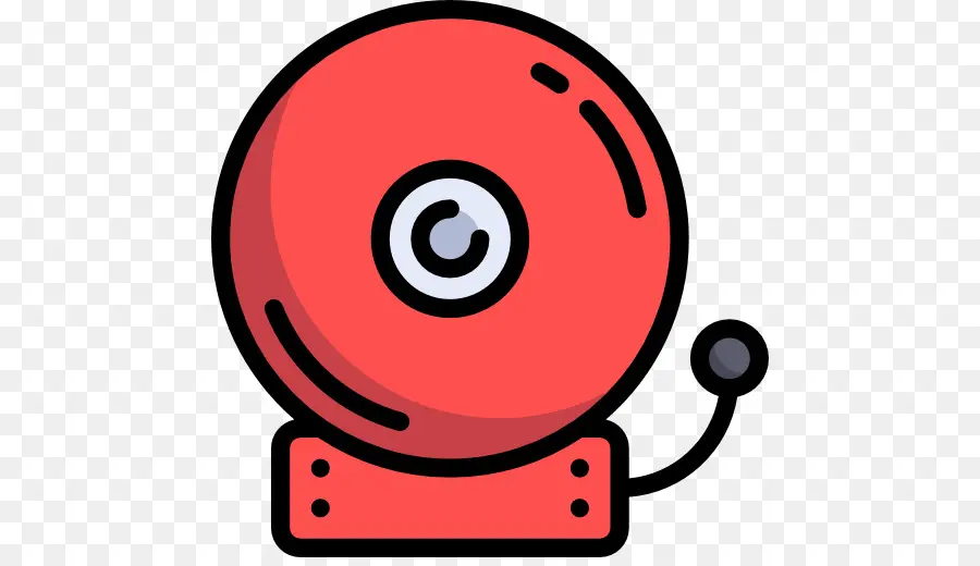 Timbre De Alarma，Rojo PNG