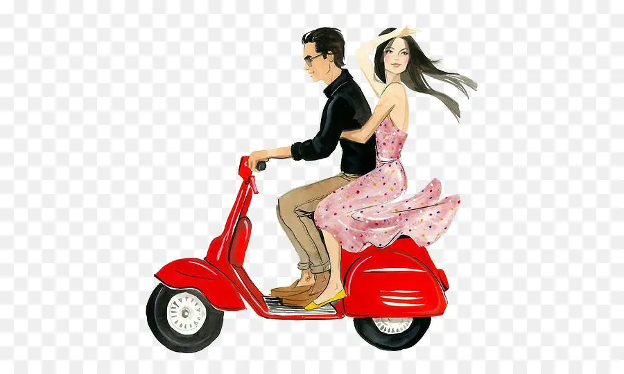 Vespa Roja，Pareja PNG