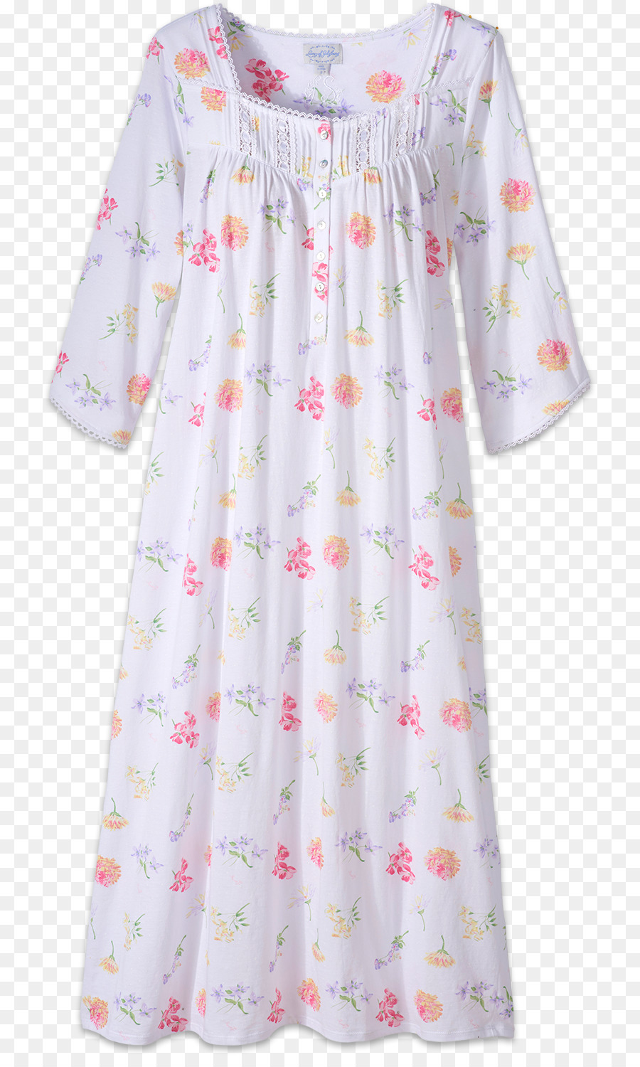 Camisón Floral，Vestido PNG