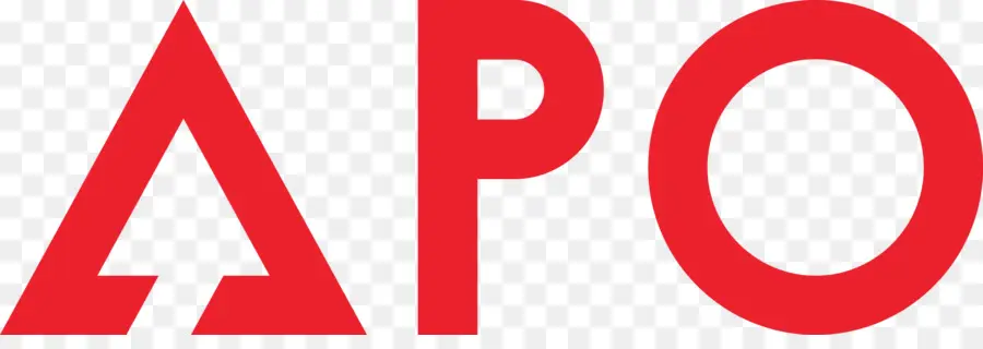 Logotipo De La Apo，Rojo PNG