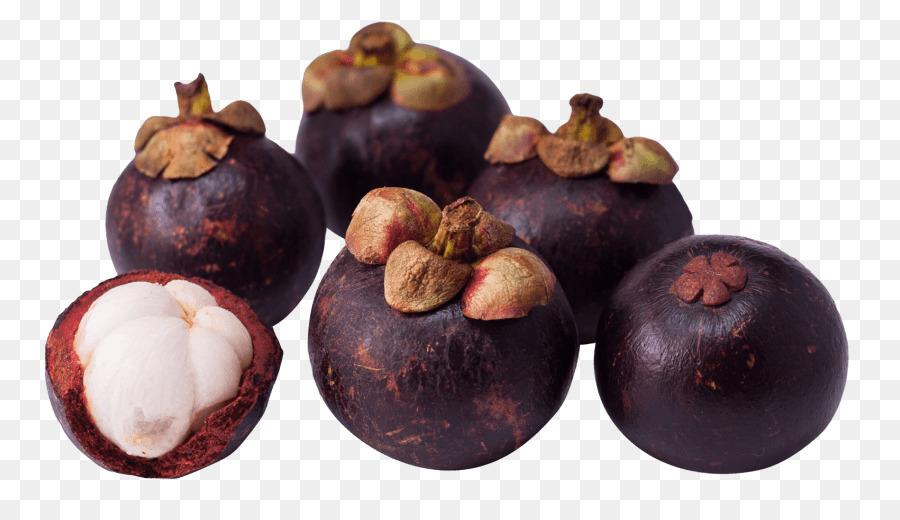 Mangostán Morado，Fruta PNG