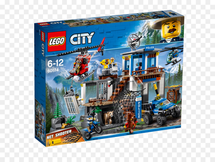 Lego 60174 City Mountain Police Sede，Lego PNG