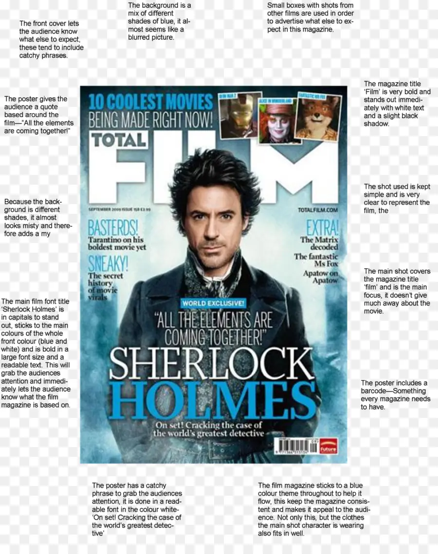 Revista De Cine，Sherlock Holmes PNG