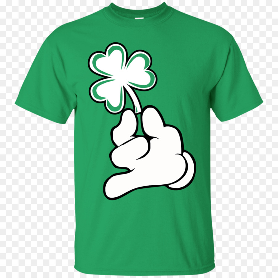 Camiseta Verde，Trébol PNG