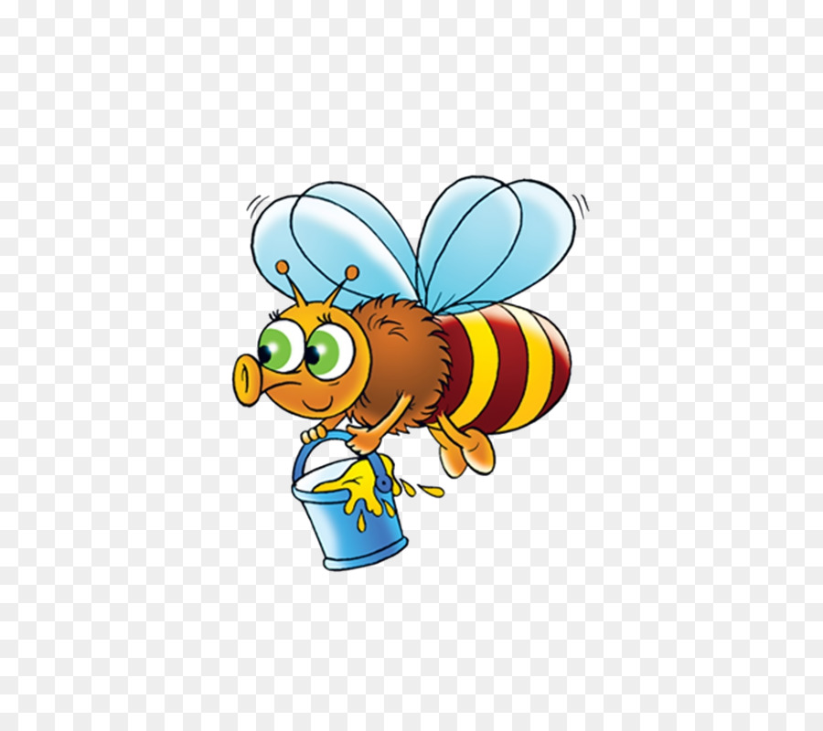 Abeja De Dibujos Animados，Insecto PNG