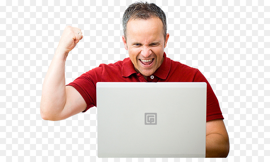 Hombre Con Computador Portatil，Computadora PNG