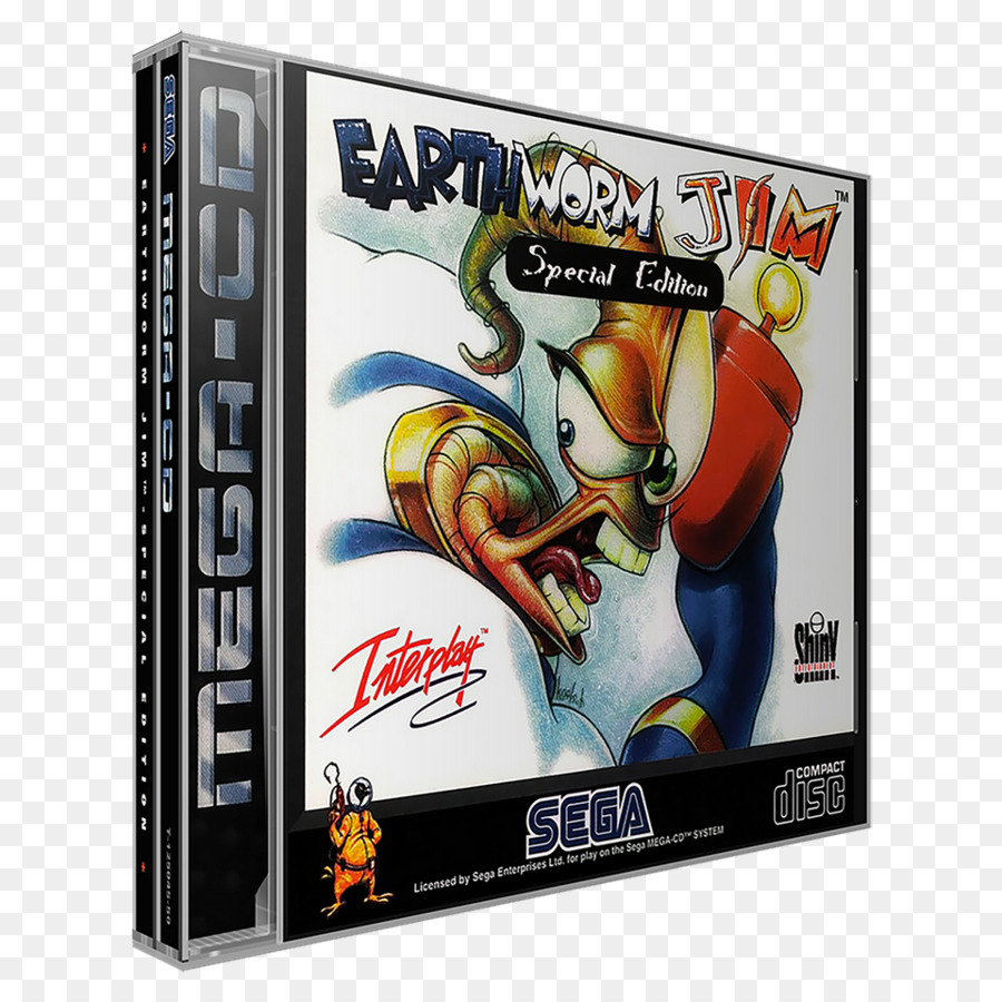 Earthworm Jim EdiciÓn Especial，Sega Cd PNG