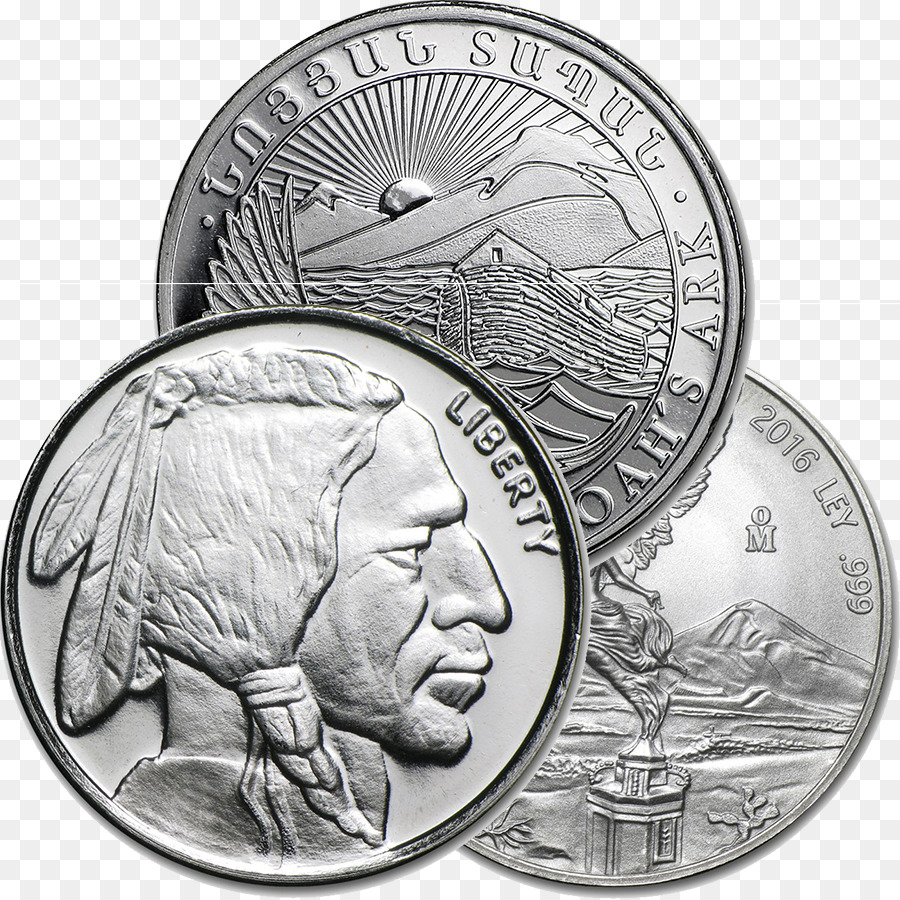 Moneda，Plata PNG