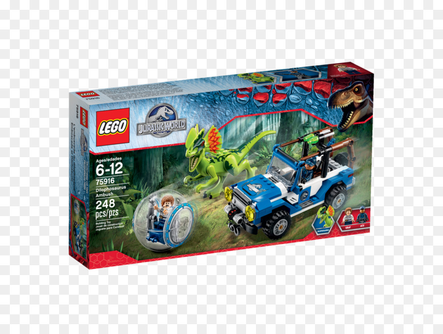 Lego Jurassic World，Dilófosaurio PNG