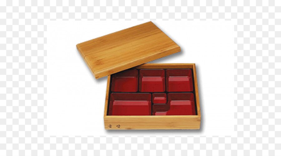 Caja Bento，De Madera PNG