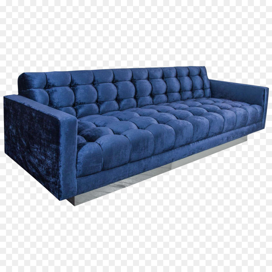 Sofa Cama，Azul Cobalto PNG