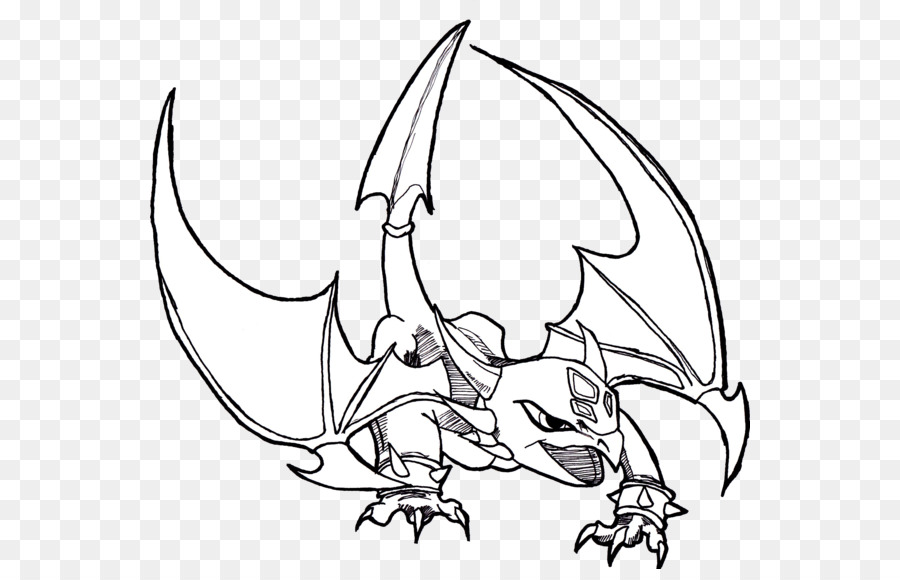 Arte Lineal，Cynder PNG