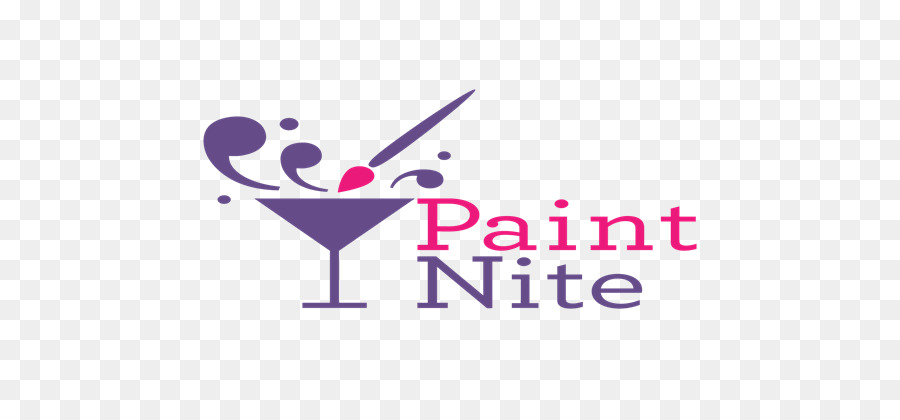 Logotipo De La Noche De Pintura，Arte PNG