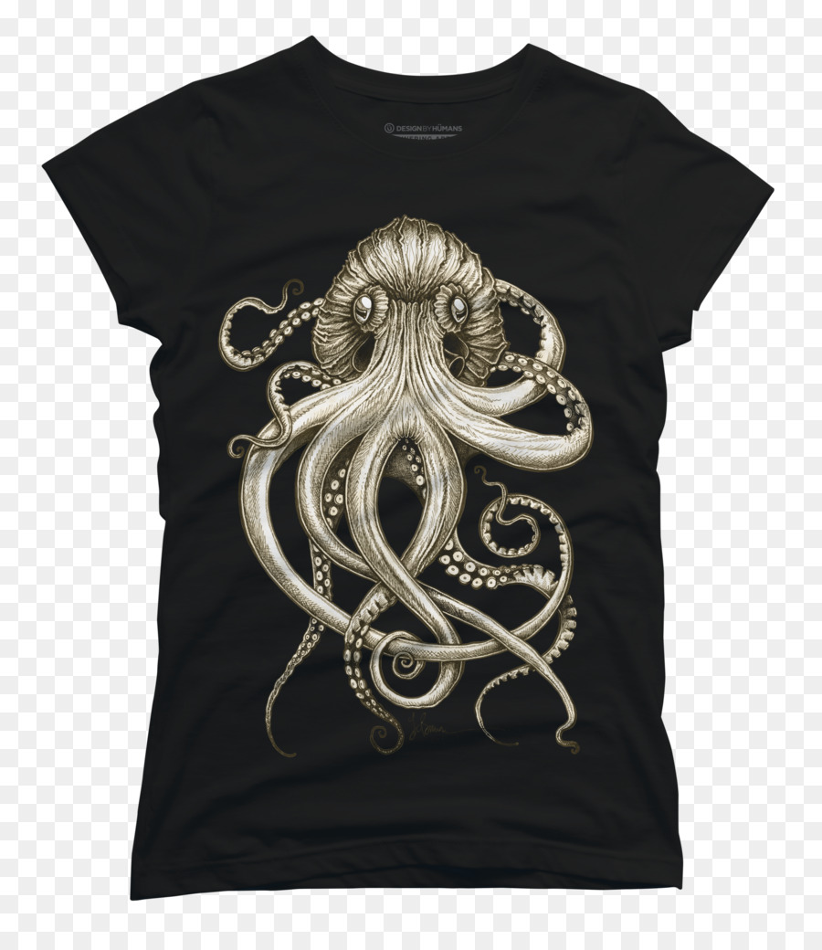 Camiseta De Pulpo，Camiseta PNG