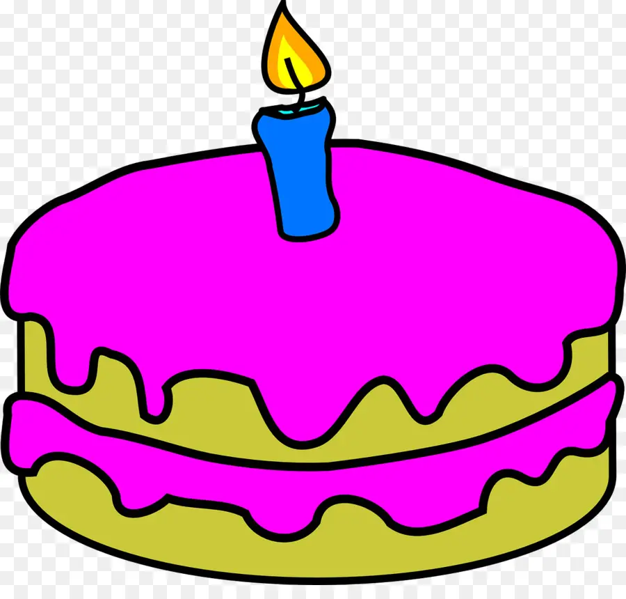 Velas De Cumpleaños，Pastel De Chocolate PNG