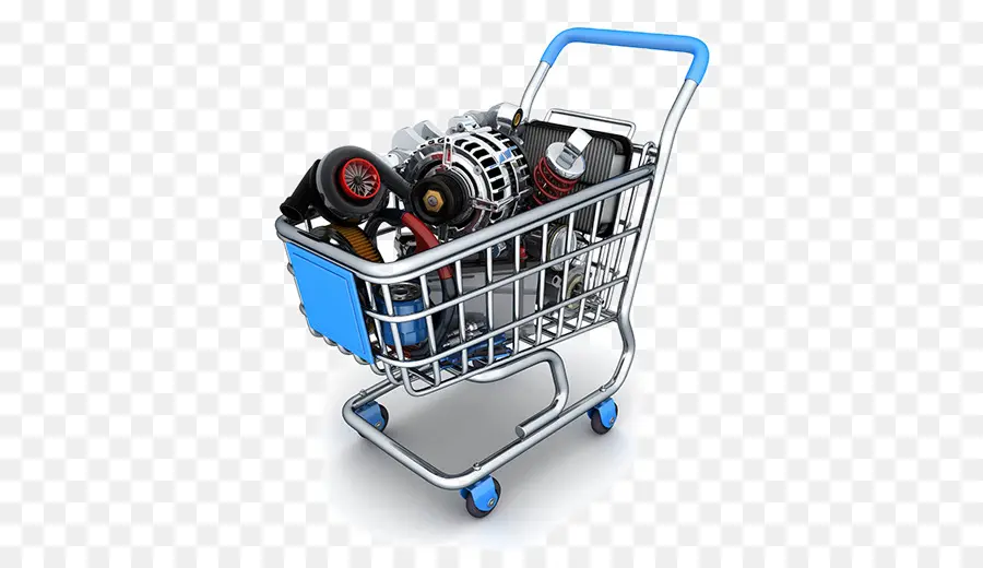 Carro De La Compra，Autopartes PNG