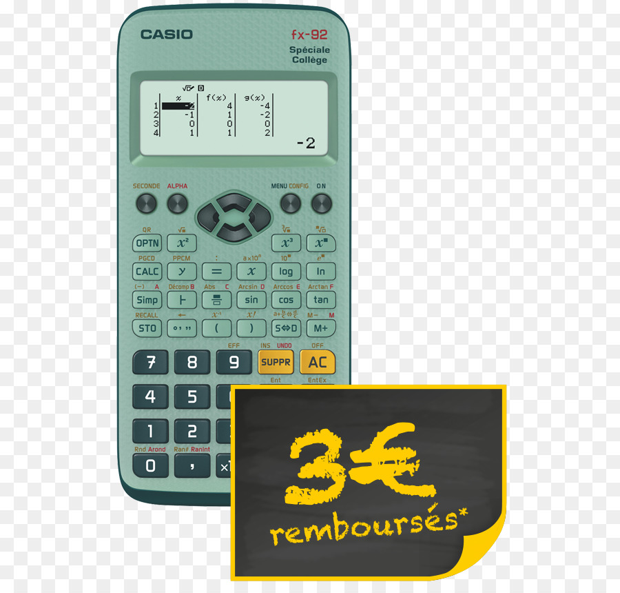 Calculadora Casio，Matemáticas PNG