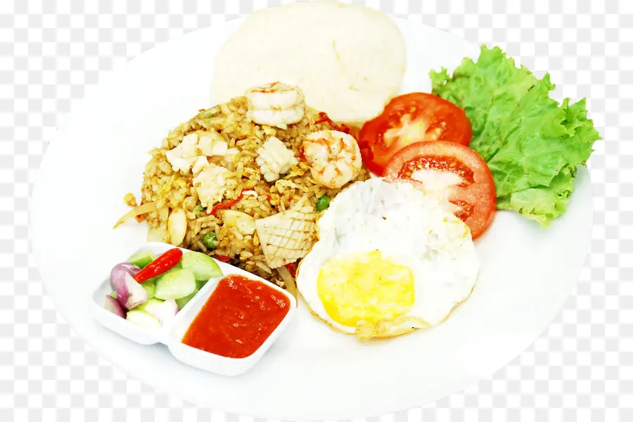 Nasi Goreng，Cocina Vegetariana PNG