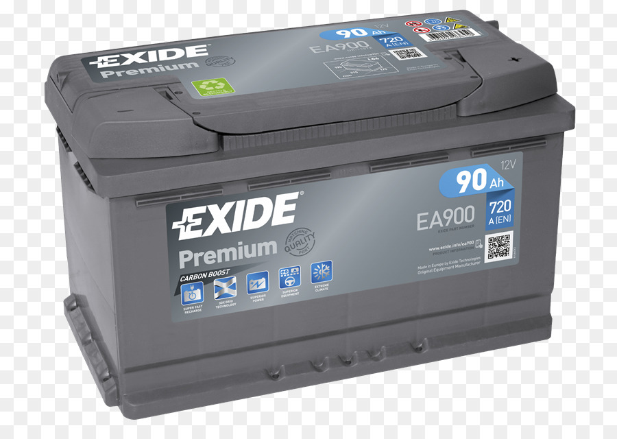 Batería De Arranque Exide，Batería Recargable PNG