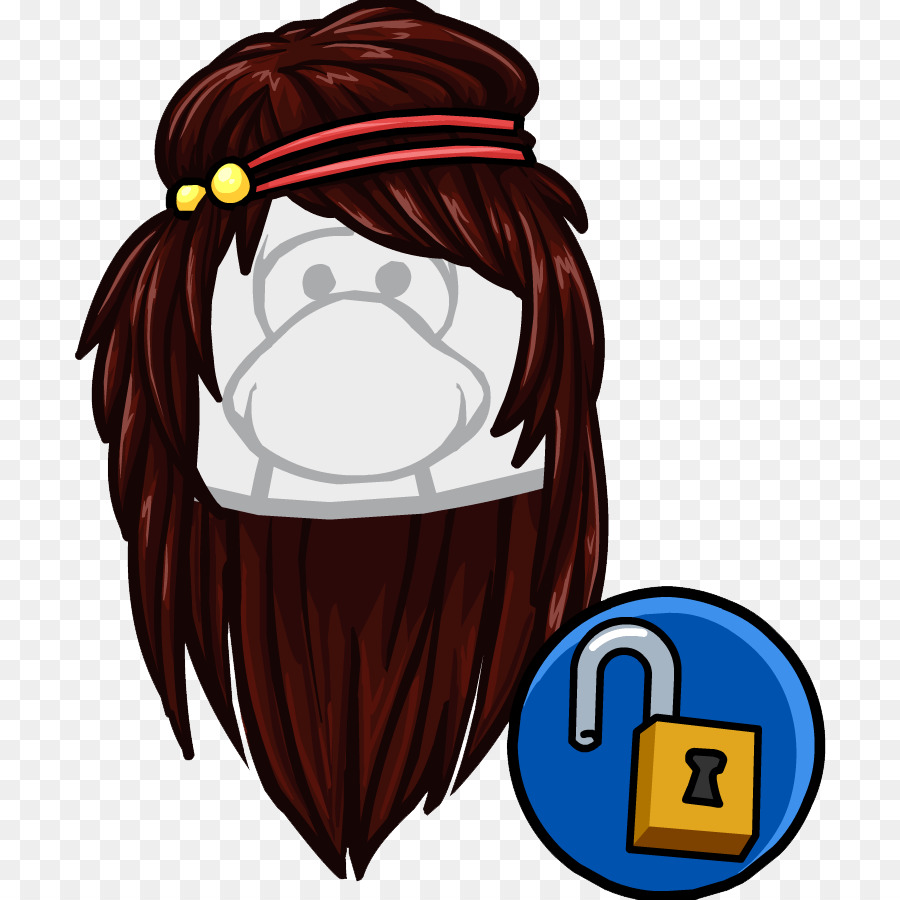 Club Penguin，Cabello PNG