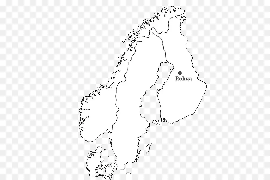 Mapa En Blanco，Unión Entre Suecia Y Noruega PNG