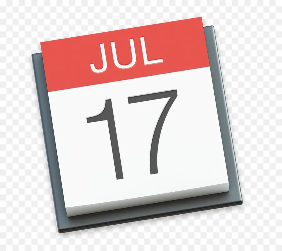 Calendario，Manzana PNG