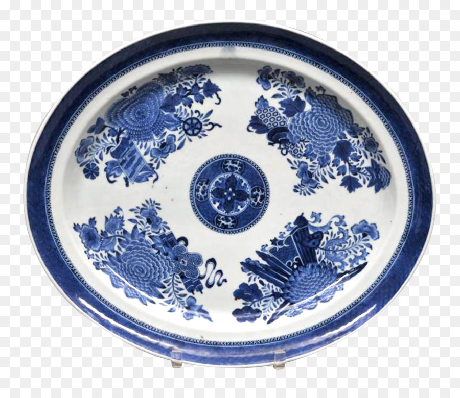 Cerámica Azul Y Blanca，Porcelana De Exportación China PNG