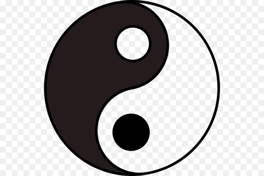 Yin Y Yang，Símbolo PNG