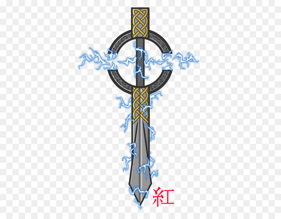 Crucifijo，Espada PNG