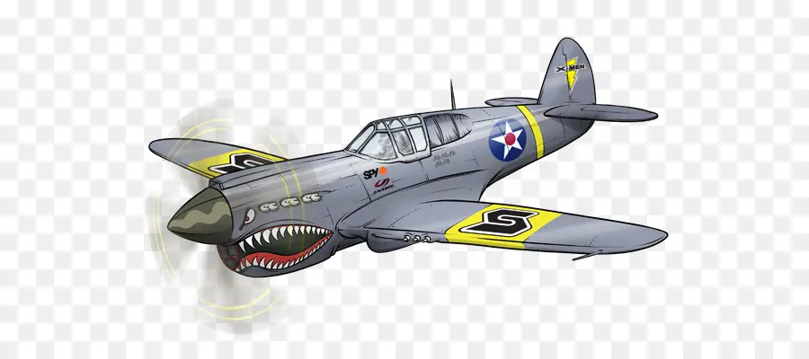 Curtiss P40 Warhawk，Supermarine Spitfire PNG