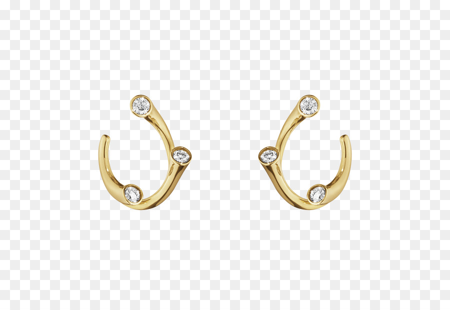 Pendientes De Oro，Diamantes PNG