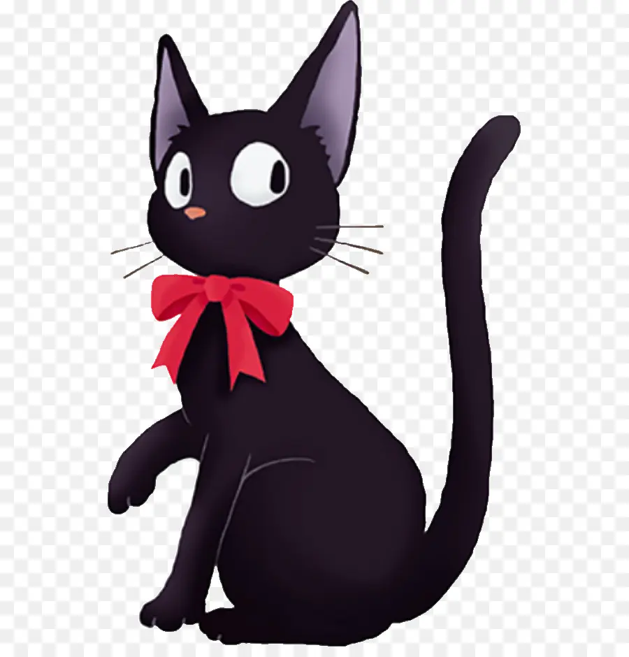 Gato Negro，Dibujos Animados PNG