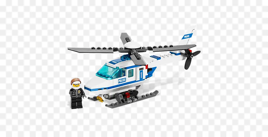 Helicóptero De La Policía，Lego PNG