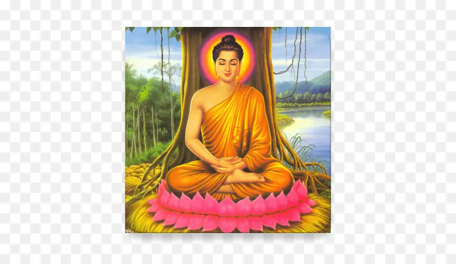 Pintura De Buda，Buda PNG